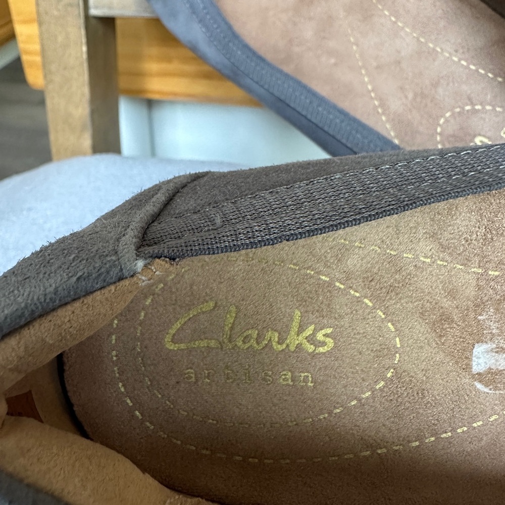 Clarks Women's Candra Blush Grey flats size 8.5 - Picture 11 of 11